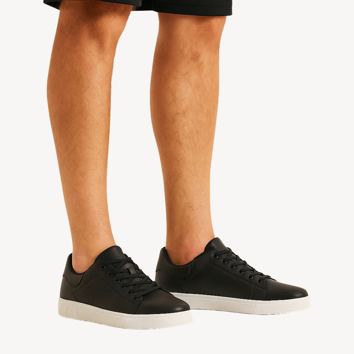 Men’s Orthopedic Leather Casual Sneakers | Loravelle