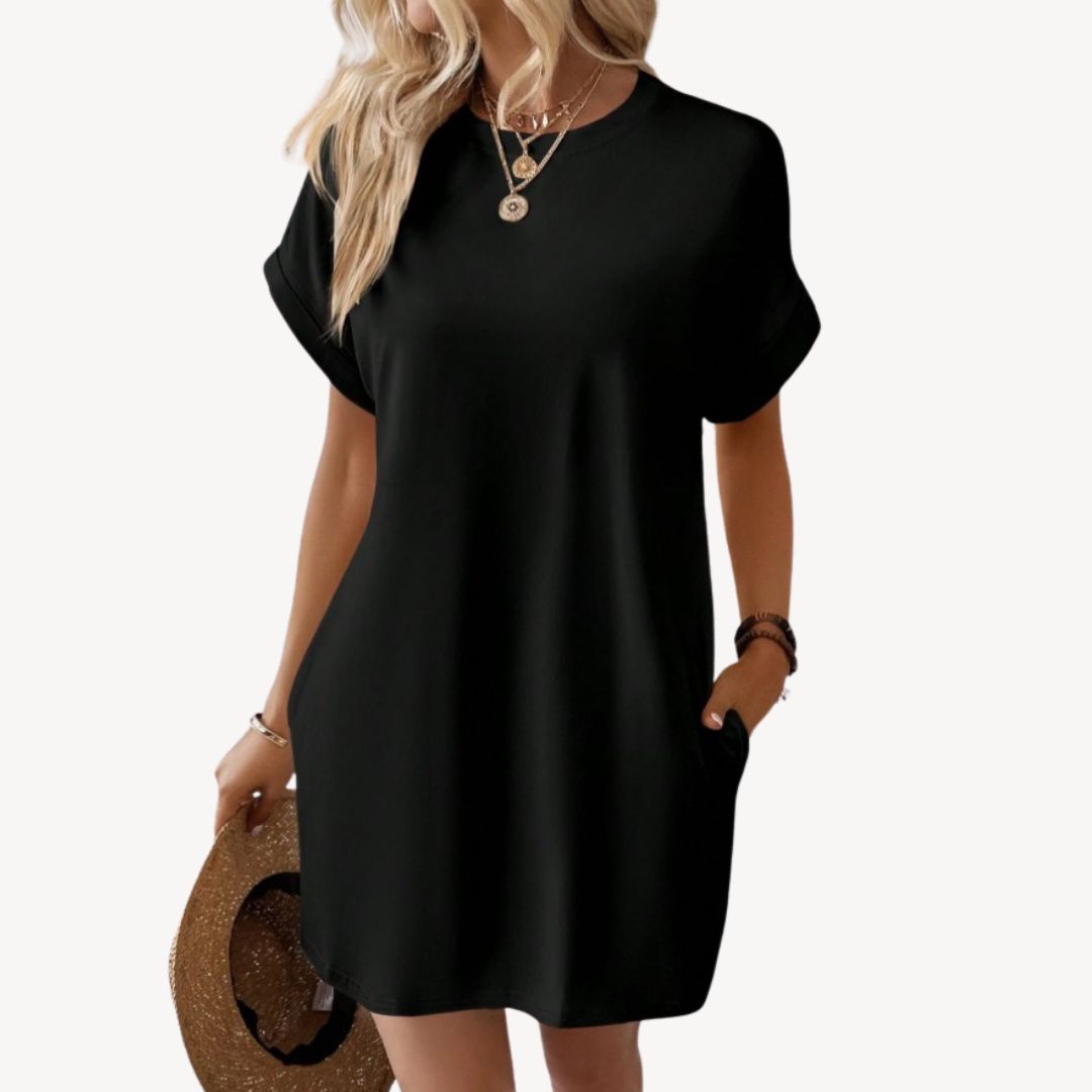 Casual T-Shirt Dress Women | Loravelle
