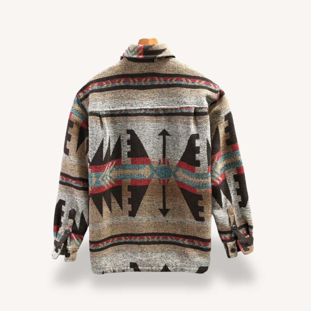 Patterned Flannel Shirt for Men | Loravelle
