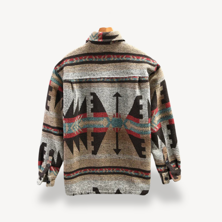 Patterned Flannel Shirt for Men | Loravelle