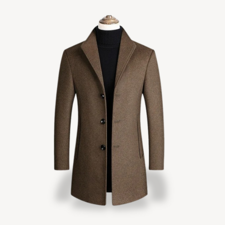 Single Breasted Trench Coat Men | Loravelle