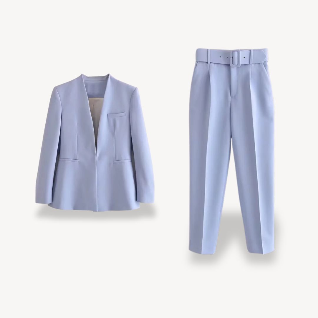 Suit Blazer Pants Set Women | Loravelle