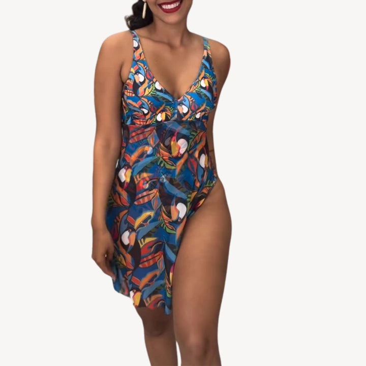 Bathing Suit One-Piece Swimdress Women | Loravelle