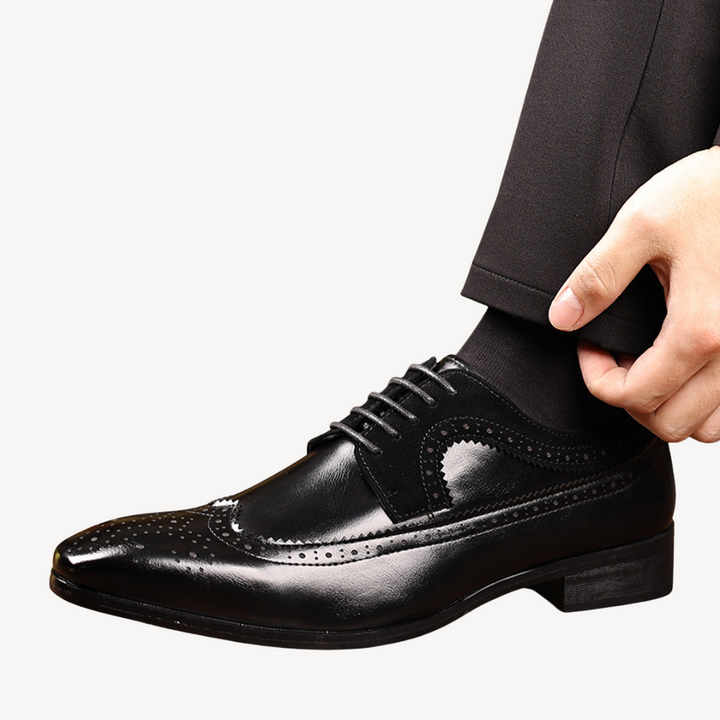 Brogue Leather Shoes for Men | Loravelle