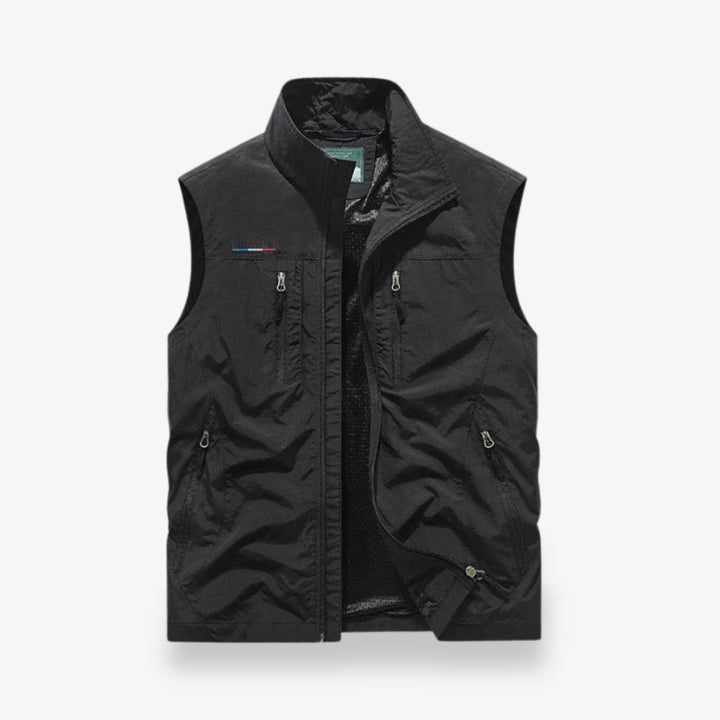 Lightweight Men's Summer Vest Jacket | Loravelle