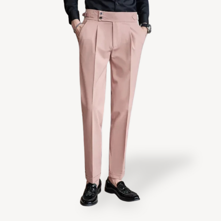 Men's Pleated Dress Trouser Pants