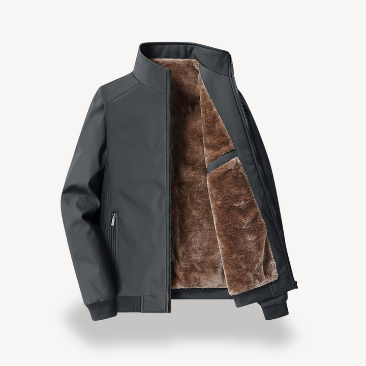 Men's Sherpa-Lined Winter Jacket | Loravelle