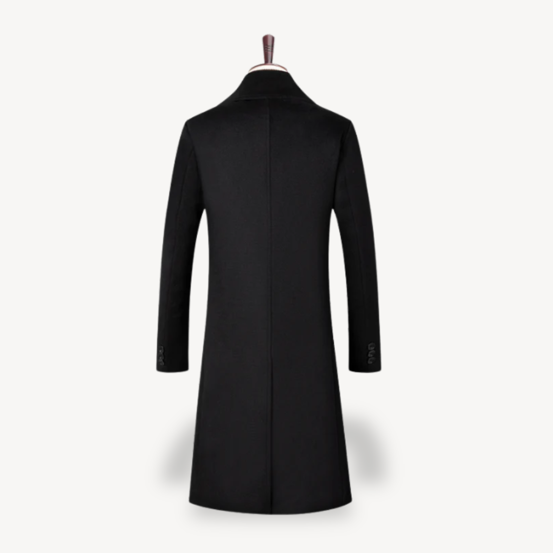 Double Breasted Overcoat Men | Loravelle