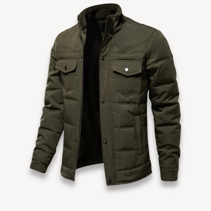 Loravelle | Men’s padded quilted jacket