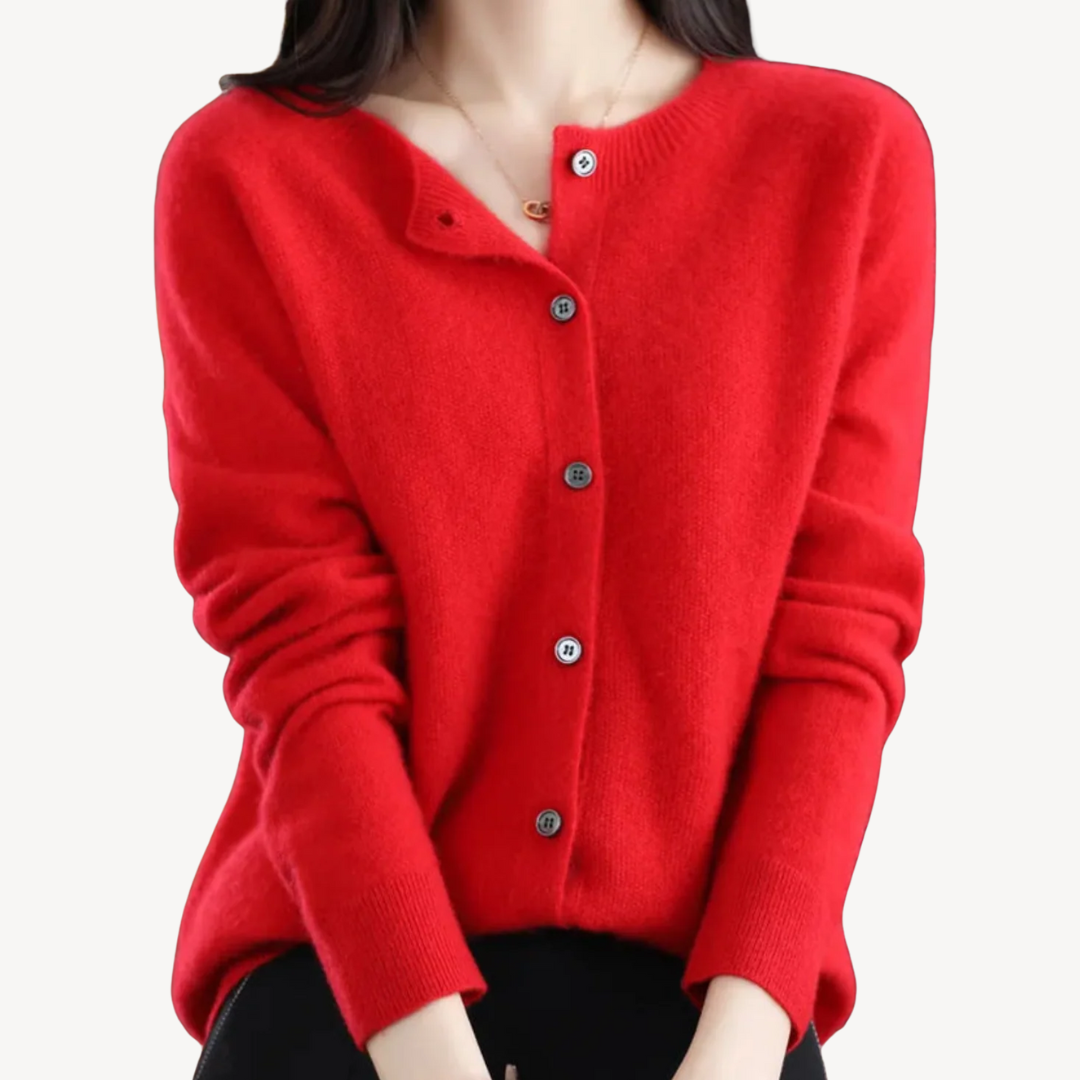 Women's Cashmere Blend Cardigan | Loravelle