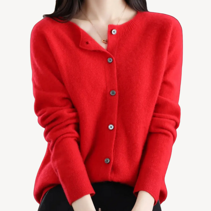 Women's Cashmere Blend Cardigan | Loravelle
