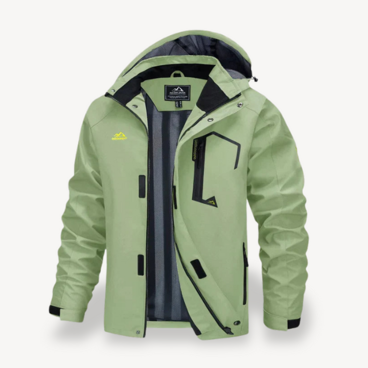 Men's Camo Waterproof Winter Jacket with Hood | Loravelle