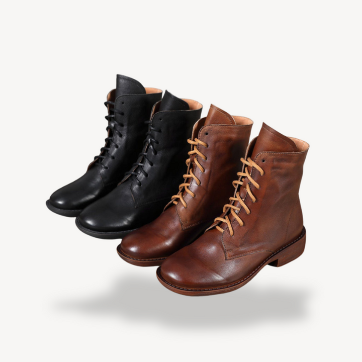 Orthopedic Leather Boots for Women | Loravelle