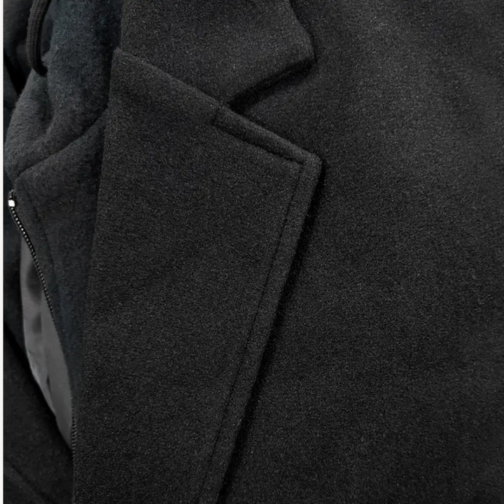 Modern Hooded Overcoat for Men | Loravelle