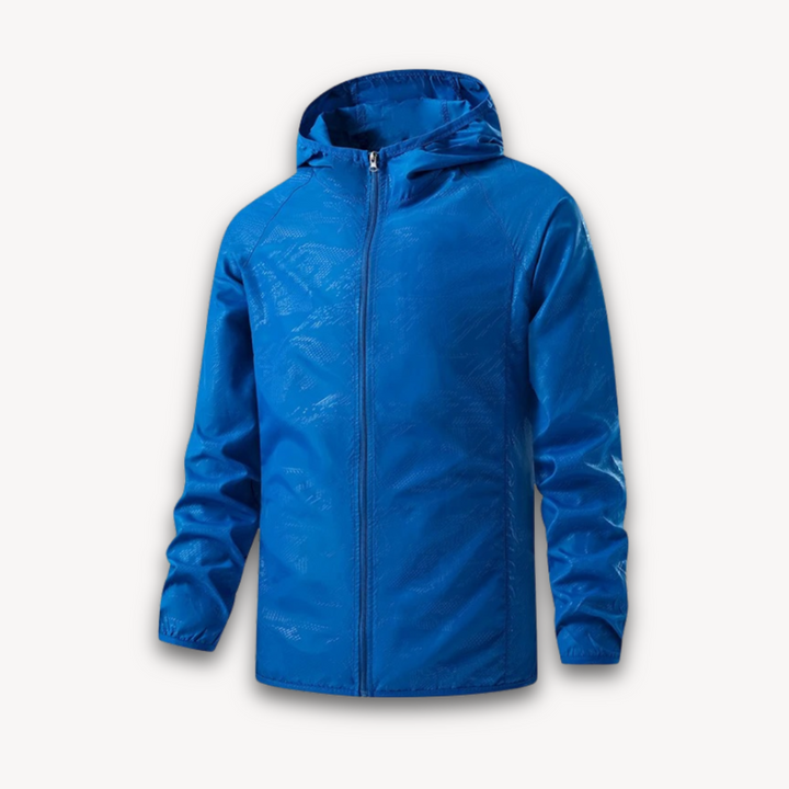 Loravelle | Unisex Waterproof Windbreaker Jacket - Lightweight Sun Protection for Hiking, Camping, and Outdoor Activities