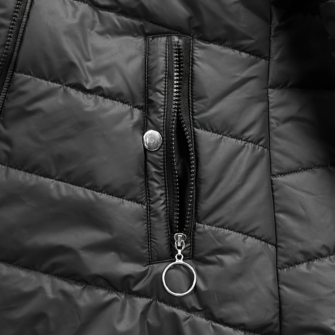 Women’s Puffer Coat with Hood | Loravelle
