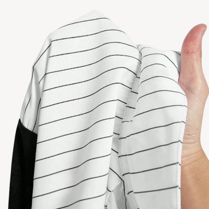Striped Puff Sleeve Top for Women | Loravelle