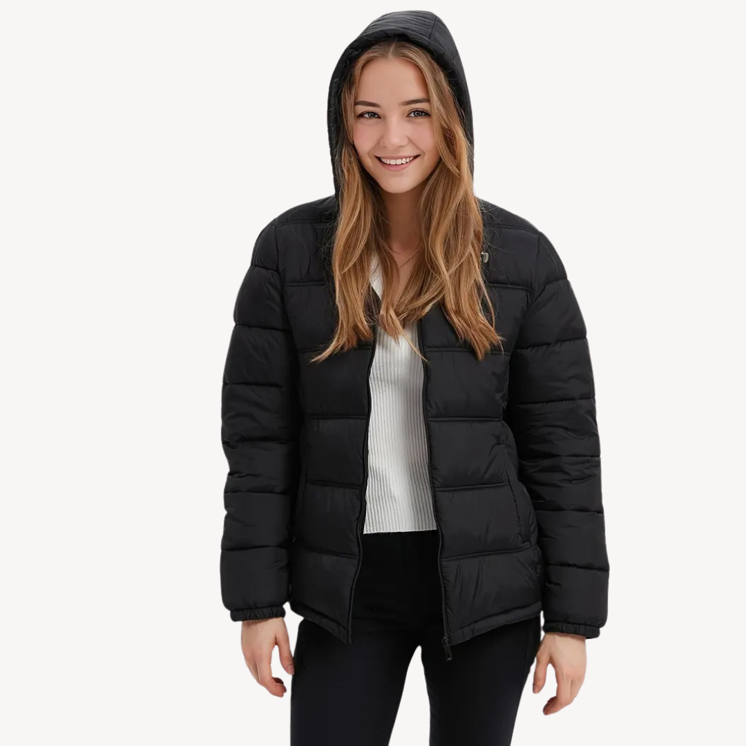 Women’s Hooded Puffer Jacket | Loravelle