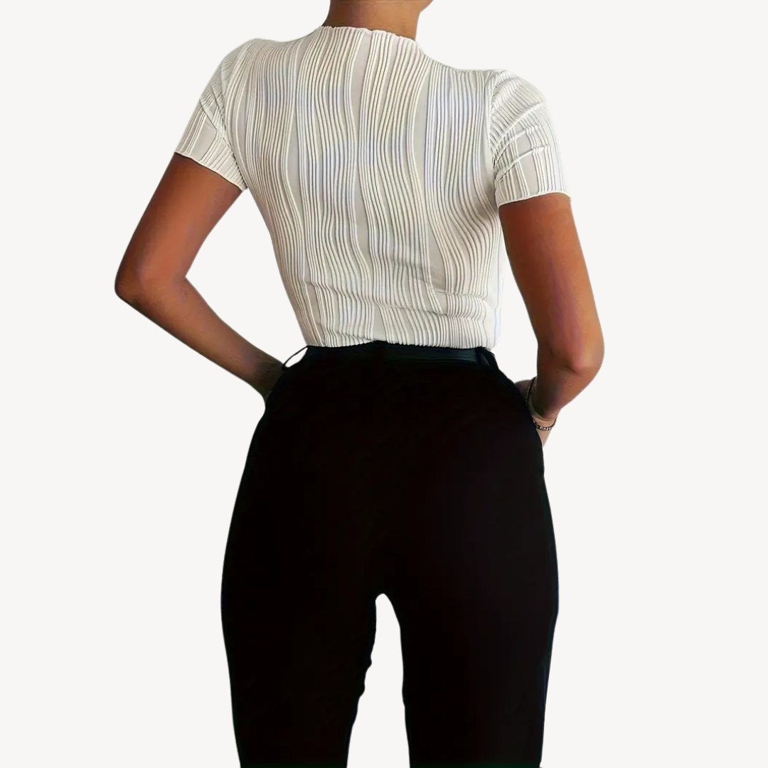 Ribbed Sculpting Top for Women | Loravelle