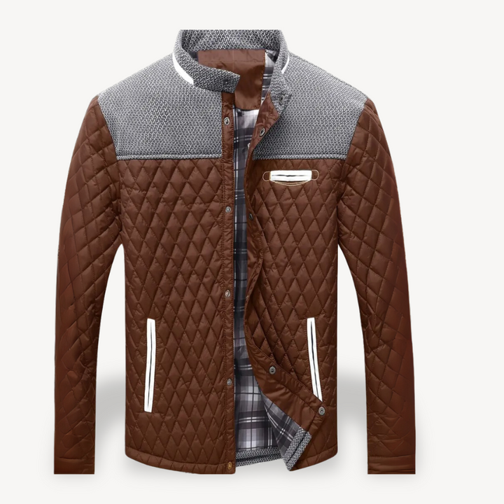 Men's Sherpa Lined Winter Jacket | Loravelle