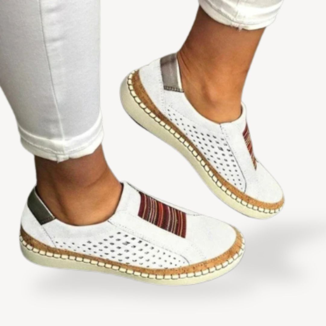 Women's Orthopedic Premium Material Comfort Slip-On Sneakers | Loravelle