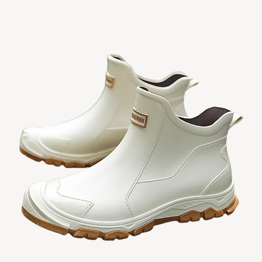 Women’s Ankle Orthopedic Rain Boots – Rubber | Loravelle