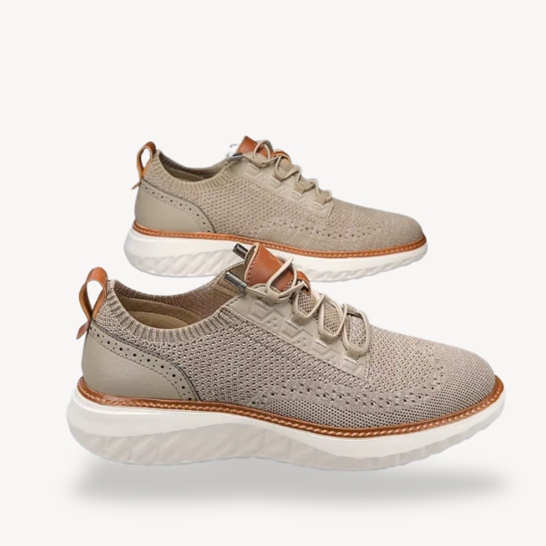 Men's Orthopedic Knit Walking Trainers Mesh Sneakers | Loravelle