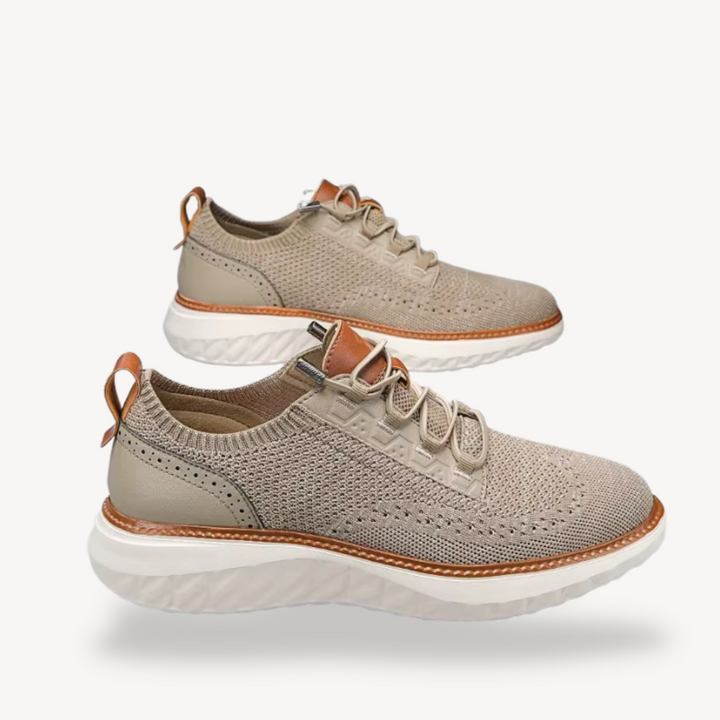 Men's Orthopedic Knit Walking Trainers Mesh Sneakers | Loravelle