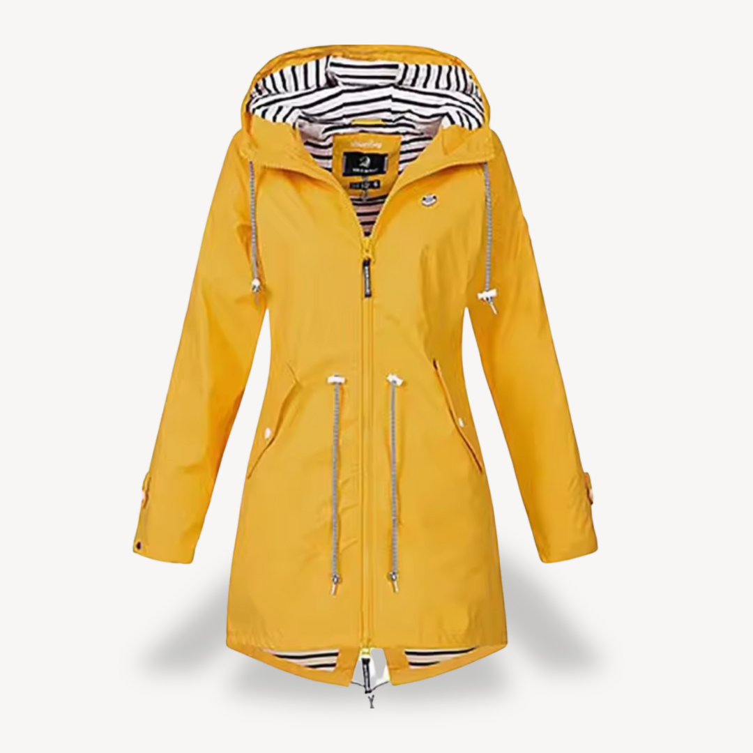 Women’s Waterproof Hooded Rain Jacket | Loravelle