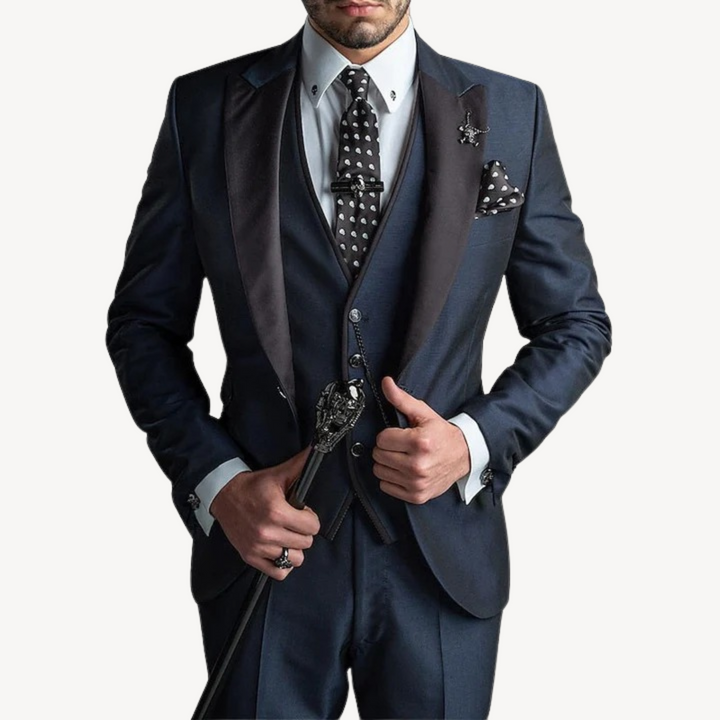 Men’s 3-Piece Silk Suit | Loravelle