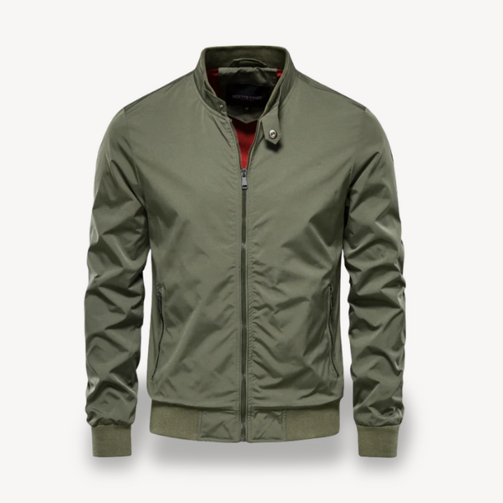 Men's Bomber Jacket Zip-Up Lightweight | Loravelle