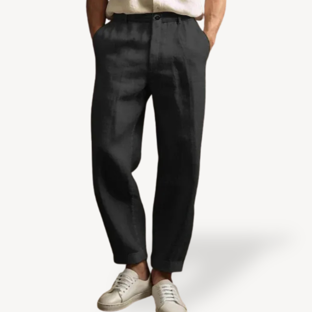 Men’s Casual Linen Pants | Loravelle