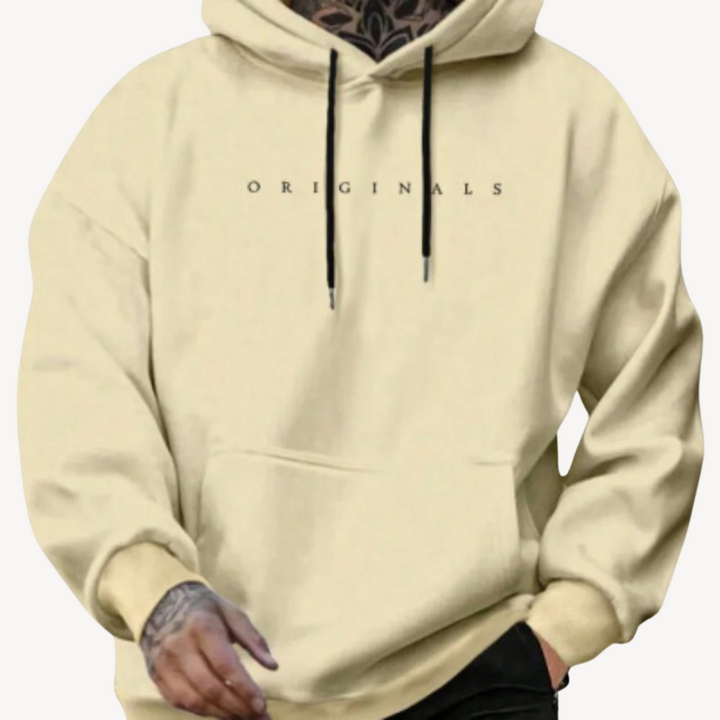 Hooded Sweatshirt Cotton Blend Men | Loravelle