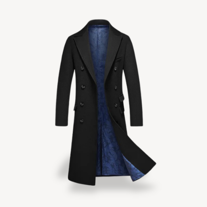 Double Breasted Overcoat Men | Loravelle