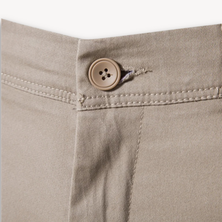 Loravelle | Men's Slim Fit Chinos - Cotton Stretch Casual Pants - Versatile Work & Everyday Wear