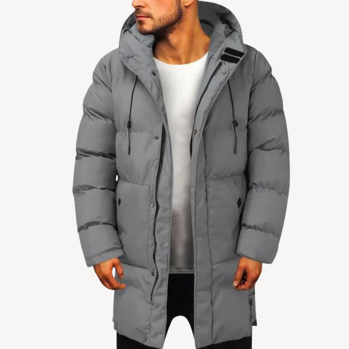 Men’s Puffer Jacket with Hood | Loravelle