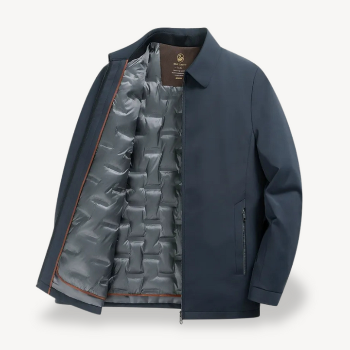 Quilted Lined Winter Puffer Jacket Men | Loravelle