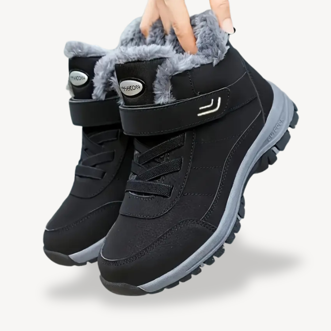 Men's Faux Fur Lined Orthopedic Winter Boots | Loravelle