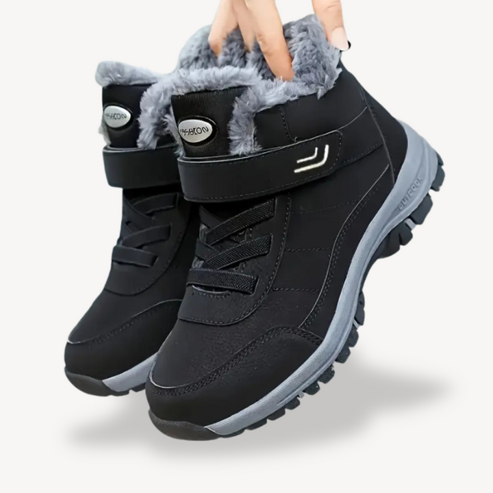 Men's Faux Fur Lined Orthopedic Winter Boots | Loravelle