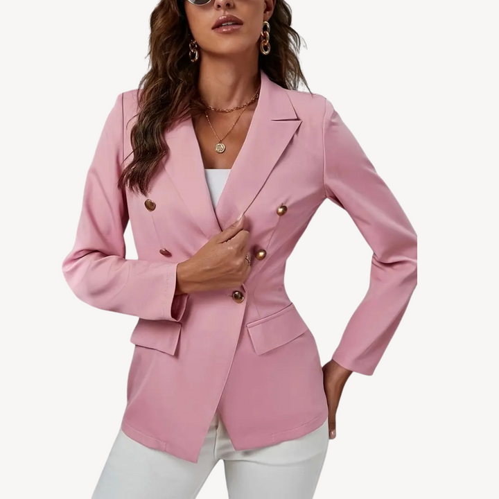 Women's Notched Collar Blazer | Loravelle