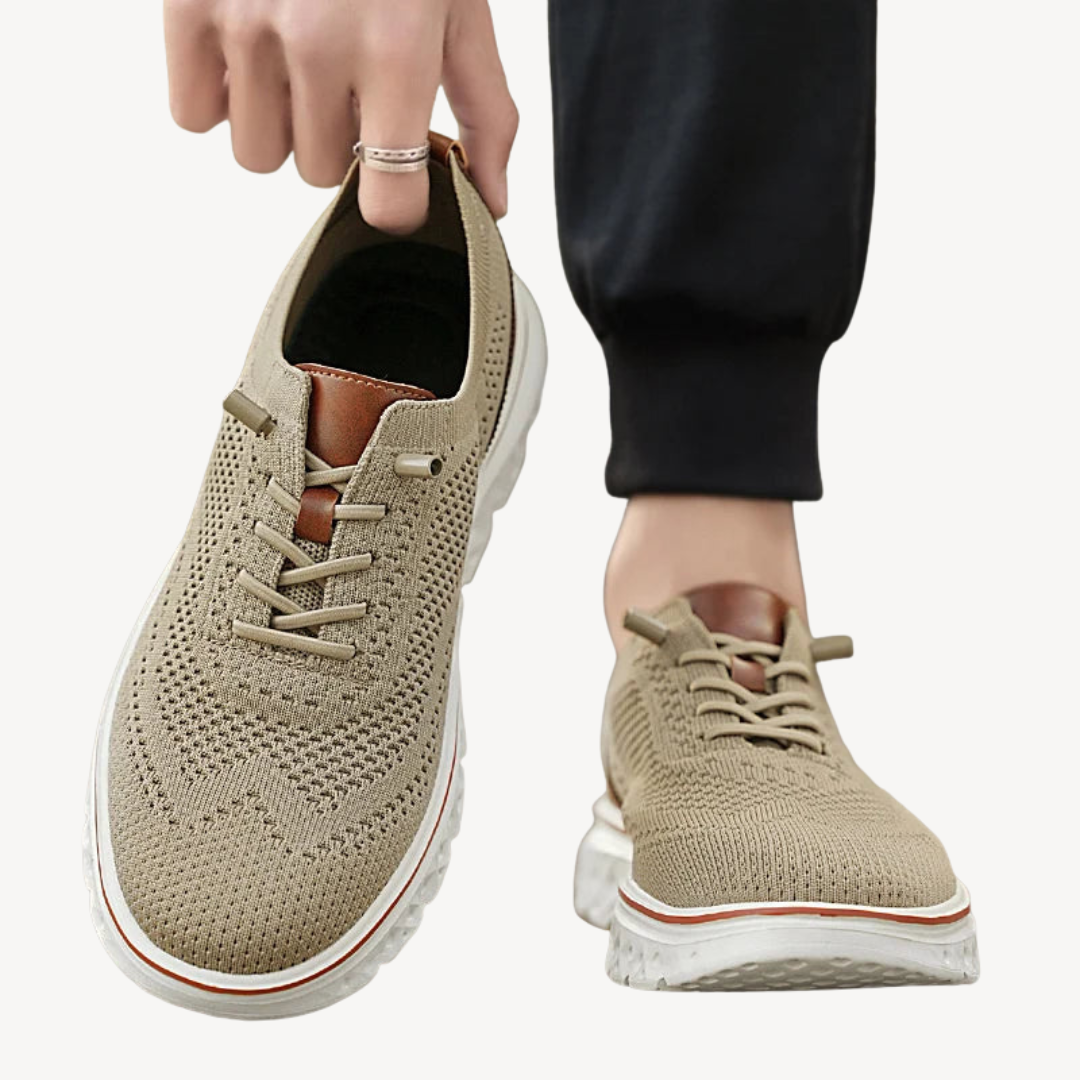 Orthopedic Knit Walking Trainers Sneakers for men | Loravelle