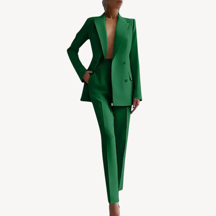 Women's Business Fabric Suit Set | Loravelle