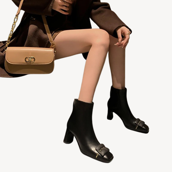 Women’s Orthopedic Ankle Boots with Bow Detail | Loravelle