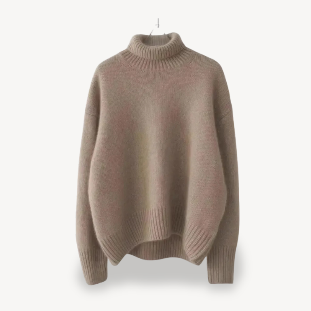 Women's Turtleneck Knit Sweater | Loravelle