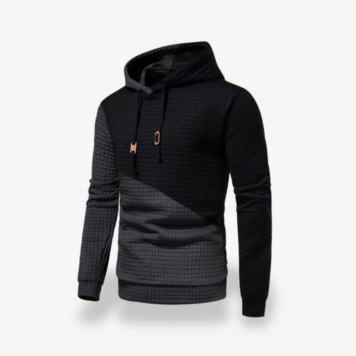 Men’s Quilted Hoodie | Loravelle