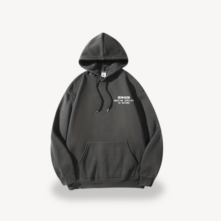 Men's Graphic Print Hoodie| Loravelle