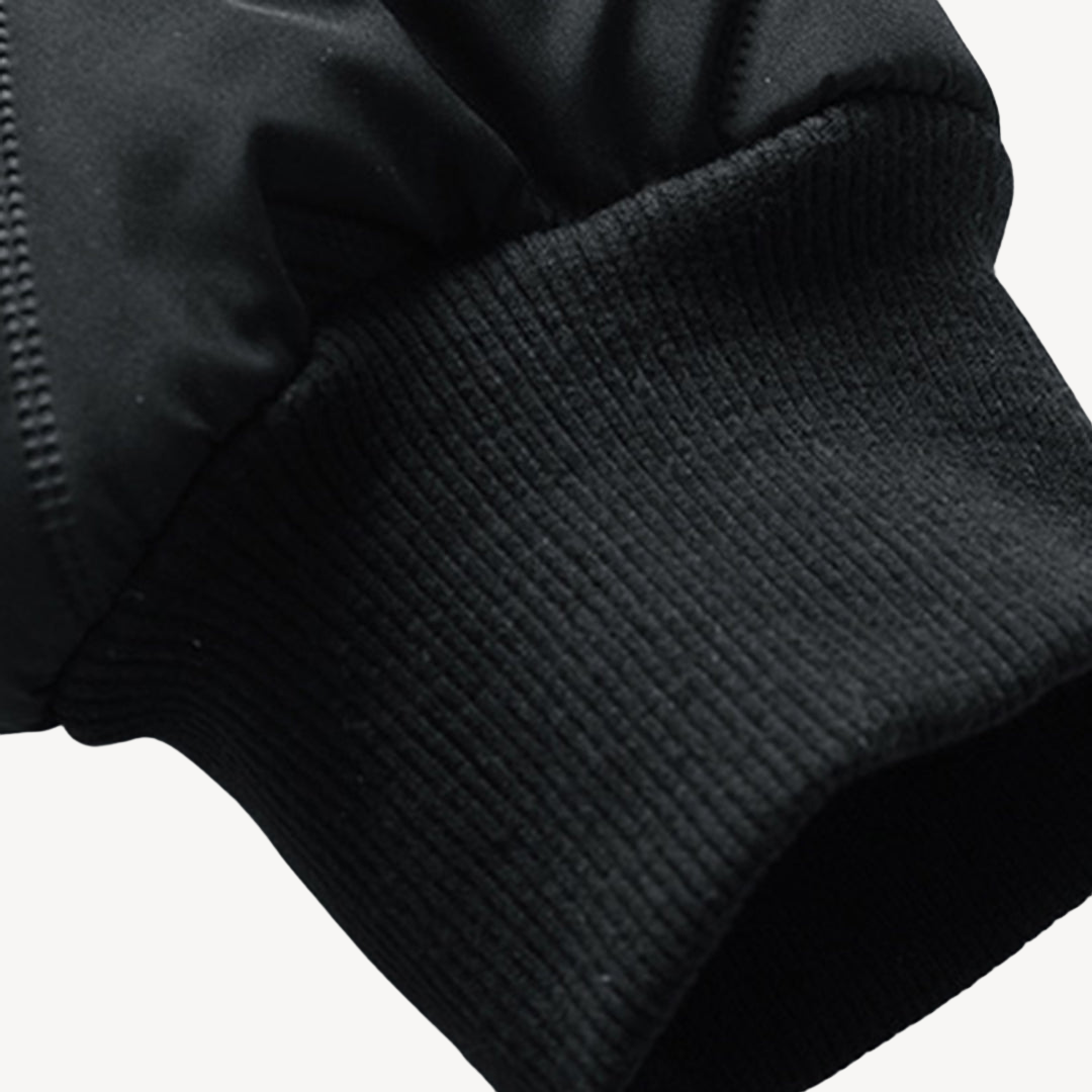 Men's Quilted Puffer Bomber Jacket | Loravelle