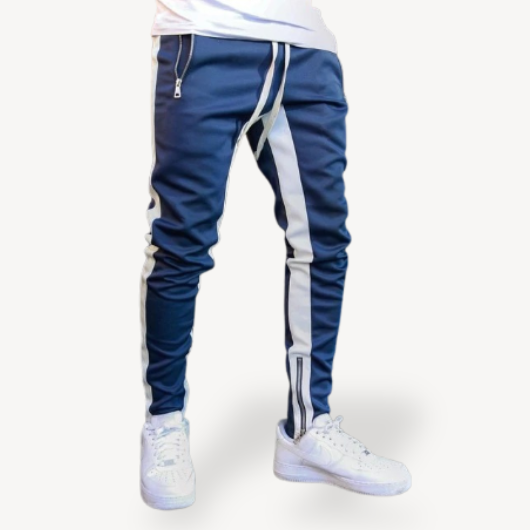 Striped Jogger Pants Men | Loravelle