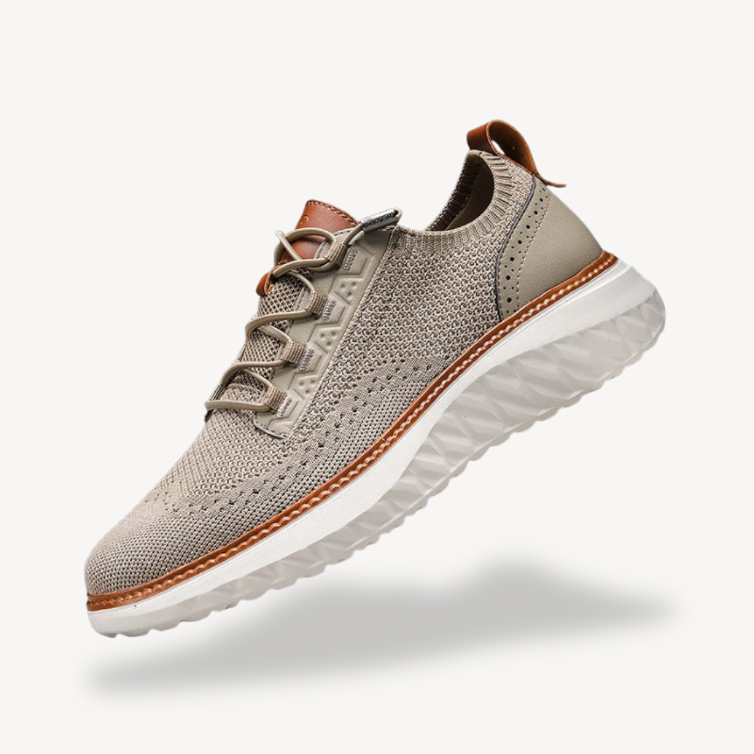 Men's Orthopedic Knit Walking Trainers Mesh Sneakers | Loravelle