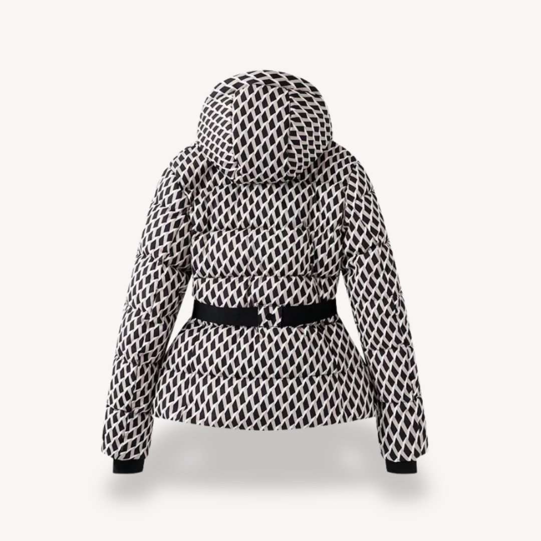 Women’s Down Puffer Jacket Belted | Loravelle